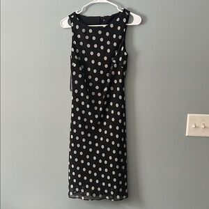 Elegant polka dot dress